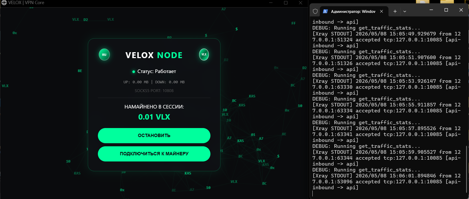 VELOX Node Proof